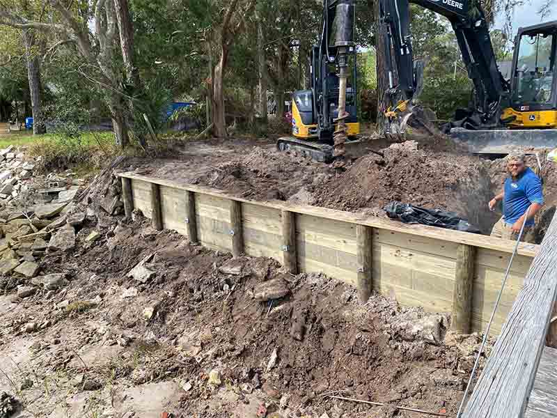 Seawall Repair in Thomasville, GA