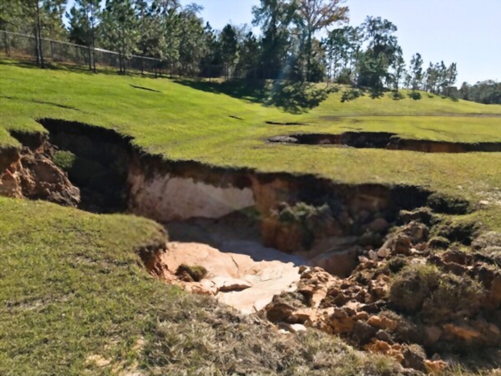 Sinkhole Remediation in Thomasville, GA